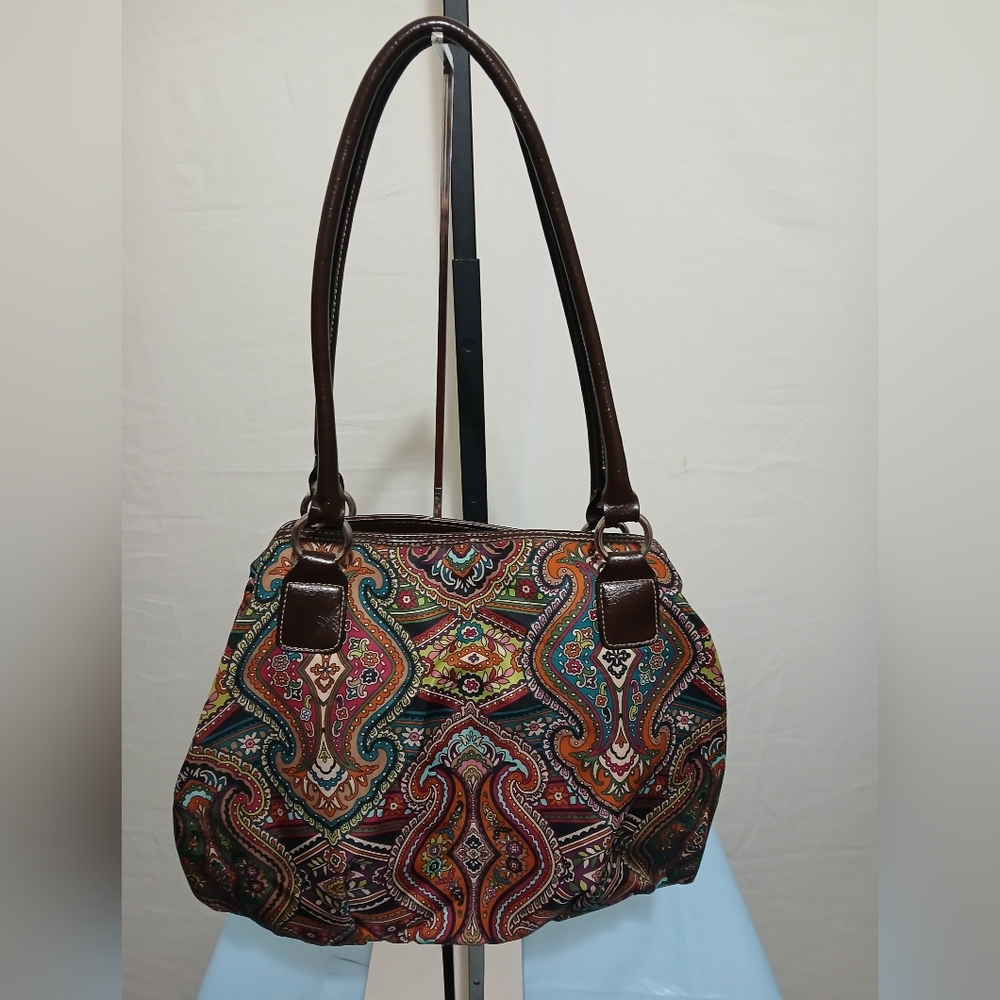 Rosetti Brown Paisley Women's Bag - Picture 7 of 7